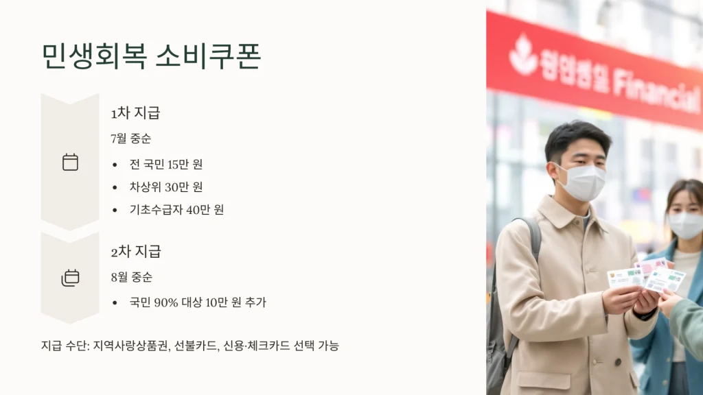 민생회복 소비쿠폰